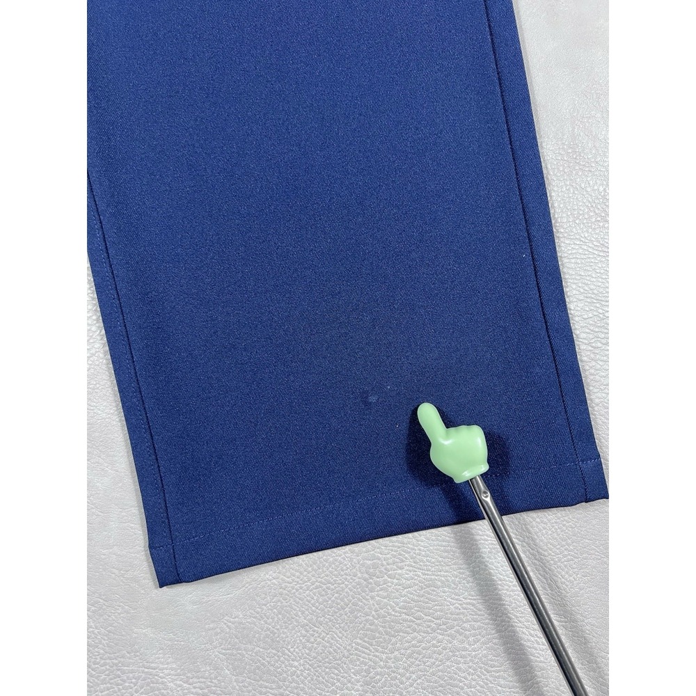 Mizzen + Main Baron Chino Men's 34x30 Trim Fit Performance Chino Pants Navy Golf - Picture 9 of 9